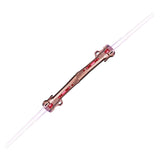 2Pcs Retractable LED Light Up Laser Sword Connectable Light Up Saber with FX Sound Rose Gold