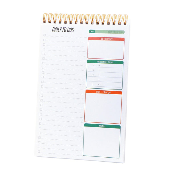 50 Sheets To Do List Notepad Undated Daily Planner Notebook Memo Note