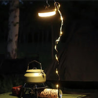 Portable 2-in-1 Camping String Light Rechargeable Outdoor Camping Light Fairy String Lights