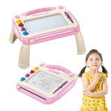 Toddler Magnetic Drawing Board Doodle Writing Board Kid Toy Pink