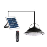 Solar Pendant Lights Motion Sensor Dimmable Solar Hanging Chandelier Lights for Home Barn Garden