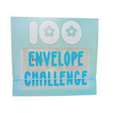 100 Envelope Challenge Binder Budget Binder Money Saving Challenge Book Blue