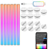 RGB Music Wall Lights APP Control Smart LED Light Bar DIY LED Lights Room Decor White