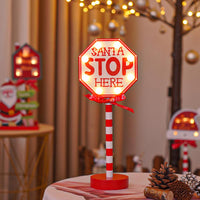 Christmas LED Lamp Road Sign Ornaments Christmas Decor Style 3