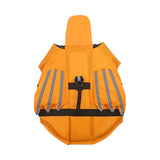 Dog Life Jacket Wings Pet Life Vest Adjustable Dog Flotation Swim Vest Orange