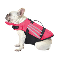 Dog Life Jacket Wings Pet Life Vest Adjustable Dog Flotation Swim Vest Pink