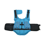 Dog Life Jacket Wings Pet Life Vest Adjustable Dog Flotation Swim Vest Blue