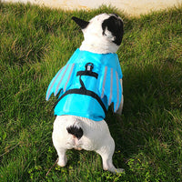 Dog Life Jacket Wings Pet Life Vest Adjustable Dog Flotation Swim Vest Blue