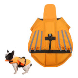 Dog Life Jacket Wings Pet Life Vest Adjustable Dog Flotation Swim Vest Orange