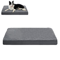 Pet Bed Mat Dog Crate Pad Mattress Reversible Dog Crate Pad Dark Grey