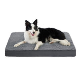 Pet Bed Mat Dog Crate Pad Mattress Reversible Dog Crate Pad Dark Grey