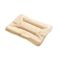 Double-Sided Pet Bed Mat Sensory Pet Mat Pet Nest Pad Yellow