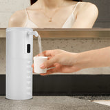 350ML Rechargeable Portable Automatic Mouthwash Dispenser for Bathroom White