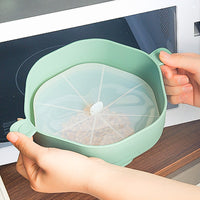 Microwaveable Silicone Popcorn Popper Collapsible Microwave Popcorn Maker Bowl With Lid Green