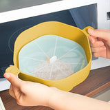 Microwaveable Silicone Popcorn Popper Collapsible Microwave Popcorn Maker Bowl With Lid Yellow