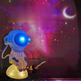 Astronaut Star Galaxy Projector Night Light Space Buddy Nebula Projector