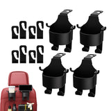 4 Pcs Multifunctional Cup Holder Hook Car Seat Back Cup Holder Hooks