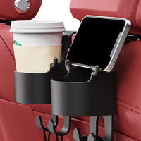 4 Pcs Multifunctional Cup Holder Hook Car Seat Back Cup Holder Hooks