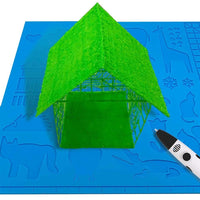 Silicone 3D Pen Filament Mat Reusable 3D Drawing Template Pad for 3D Printing Pen