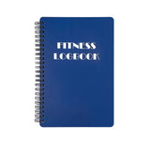 Workout Log Exercise Journal Fitness Log Book Planing Notebook for Fitness Tracking and Goals Setting Blue