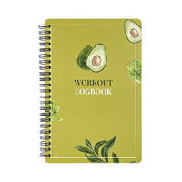 Workout Log Exercise Journal Fitness Log Book Planing Notebook for Fitness Tracking and Goals Setting Green