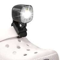 2Pcs Rechargeable Shoe Headlights Water-resistant Shoes Lights with 4 Light Modes Black