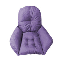 Egg Chair Cushion Seat Pad Swing Hanging Chair Mat Patio Garden Home Purple