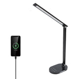 Adjustable LED Desk Lamp with USB Charging Ports Touch Control Reading Lamp Table LED Lamp for Home Office