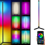 RGB Colour Changing Corner Floor Lamp Modern Minimalist Atmosphere Light Standing Light