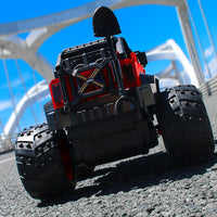 Kids RC Cars Remote Control Toys Car 2.4 GHz LED Light Off Road Car Red