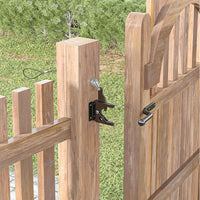 Self-Locking Gate Latch Pull String Lock for Garden Wooden Fence