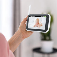 Baby Monitor with Camera 4.3-inch Display Screen Home Night Vision Camera