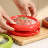 4Pcs Reusable Food Storage Containers with Lids Fruits Vegetables Storage for Fridge Kitchen Fresh Keep