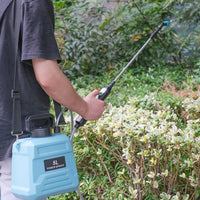 5L Multipurpose Electric Garden Sprayer with Shoulder Strap Rechargeable Farm Garden Sprayer Blue