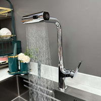 Waterfall Kitchen Faucet Splashproof Extension Faucet Water Flowing Sink Tap