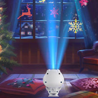 Christmas Astronaut Projector with 16 Patterns Xmas Projector for Holiday Decoration