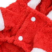 Christmas Reindeer Clothes for Pet Dog Thermal Sweatshirt Xmas Decoration