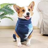 Dog Recovery Suit Pet Recovery Shirt Dog Prevent Licking Care Clothing Blue