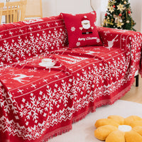 Christmas Sofa Cover Slipcover Protector for Office Home Decor Style 4