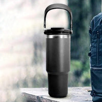 30 oz Insulated Tumbler wit Lid and Straw Vacuum Double Walled Water Bottle Black