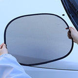 5Pcs Set Car Side Rear Window Screen Mesh Sun Shade Cover Windshield Sunshade Visor