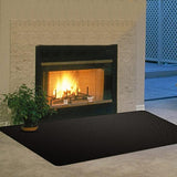 Under BBQ Grill Mat Fireproof Fire Pit Mat Fireplace Mat Patio Protector Mat