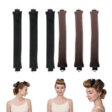 Set of 6Pcs Heatless Hair Curler Overnight Curls Rods with Hook Long Hair Styling Tools