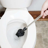 Flexible Toilet Plunger Toilet Clog Remover Bathroom Toilet Dredge Tool Black