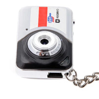 Mini Digital Camera 130W Pixels Sports Camera with 32G Memory Card Grey