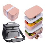 Leakproof Insulated Lunch Bag Food Container Bag for Work School Working