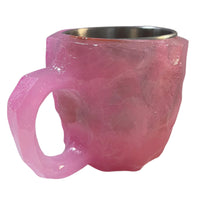 Mineral-Simulated Coffee Mug Home Office Coffee Cup Pink