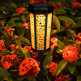 4Pcs Solar Garden Lights Outdoor Landscape LED Lamps Pathway Yard Decor