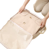 4Pcs Set Travel Compression Packing Cubes for Carry On Suitcases  Travel Accessories Beige