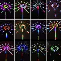 APP Control Firework LED Strip Lights RGB Changing Music Sound Sync Bluetooth Firework Light